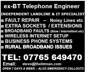 Telephone Engineer - Landline Man